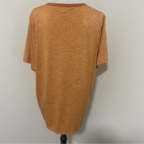 Nike Dri-Fit Running Move To Zero Short Sleeve Men’s Shirt Large 100% Polyester - Picture 6 of 9